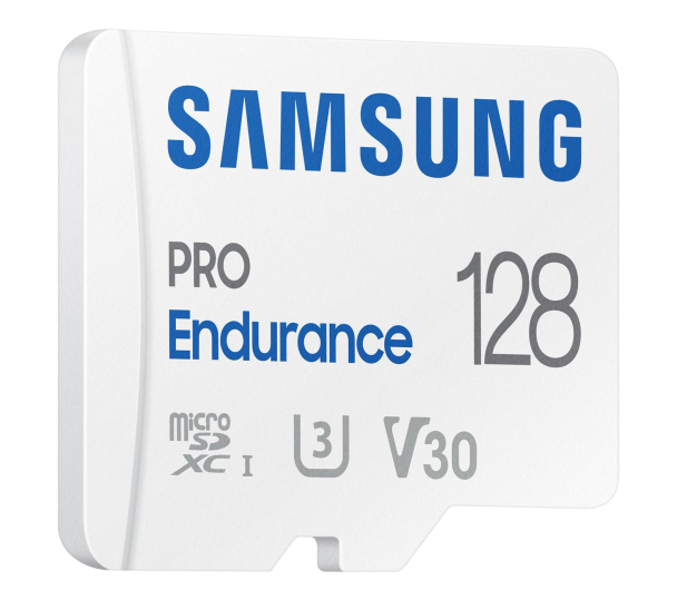 SAMSUNG PRO Endurance microSD 128GB 100MB/s - 748943 - zdjęcie 2